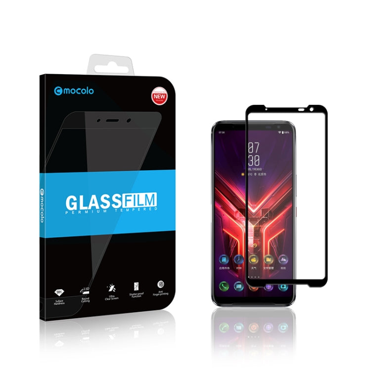 For Asus Rog Phone 3 mocolo 0.33mm 9H 2.5D Full Glue Tempered Glass Film - ASUS Tempered Glass by mocolo | Online Shopping UK | buy2fix