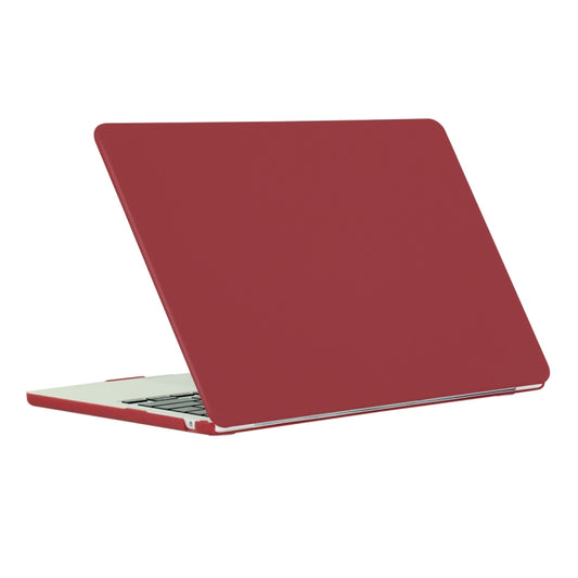For MacBook Air 13.6 2022 A2681 ENKAY Matte Laptop Protective Case (Wine Red) - MacBook Air Cases by ENKAY | Online Shopping UK | buy2fix