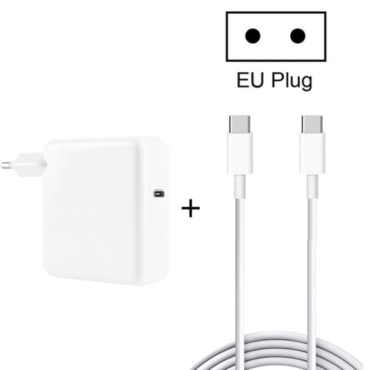 2 in 1 PD3.0 30W USB-C / Type-C Travel Charger with Detachable Foot + PD3.0 3A USB-C / Type-C to USB-C / Type-C Fast Charge Data Cable Set, Cable Length: 1m, EU Plug - Mobile Accessories by buy2fix | Online Shopping UK | buy2fix