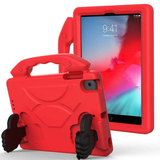 For iPad Mini 5/4/3/2/1 EVA Material Children Flat Anti Falling Cover Protective Shell With Thumb Bracket(Red) - Apple Accessories by buy2fix | Online Shopping UK | buy2fix