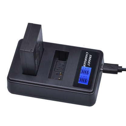 For Canon LP-E12 Smart LCD Display USB Dual-Channel Charger - Camera Accessories by buy2fix | Online Shopping UK | buy2fix