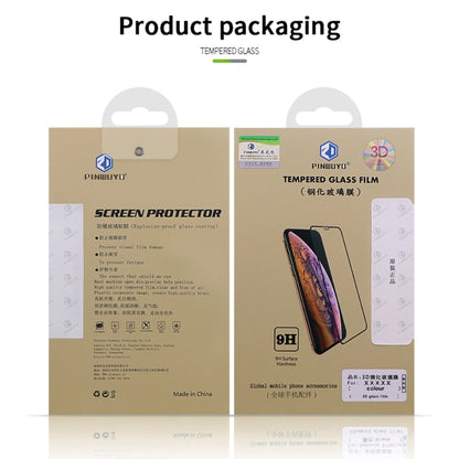 For OPPO Reno5 Pro PINWUYO 9H 3D Hot Bending Tempered Glass Film(Black) -  by PINWUYO | Online Shopping UK | buy2fix