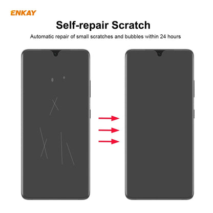 For Samsung Galaxy S21 Ultra 5G 2 PCS ENKAY Hat-Prince 0.1mm 3D Full Screen Protector Explosion-proof Hydrogel Film - For Samsung by ENKAY | Online Shopping UK | buy2fix