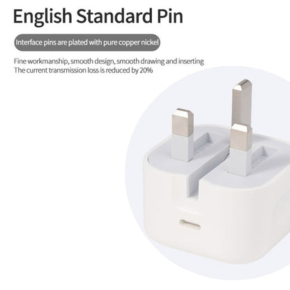 A234 20W PD 3.0 Type-C / USB-C Interface Folding Travel Charger, UK Plug - Apple Accessories by buy2fix | Online Shopping UK | buy2fix