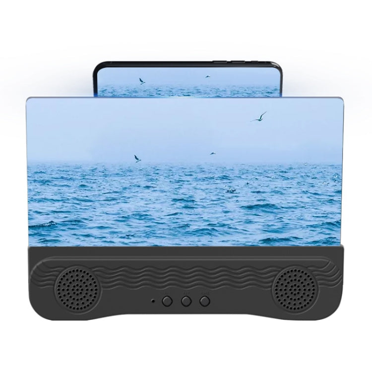 K9 Anti-Ultraviolet Bluetooth Speaker 14 Inch HD Mobile Phone Screen Amplifier Holder Emergency Power Supply - Screen Magnifier by buy2fix | Online Shopping UK | buy2fix