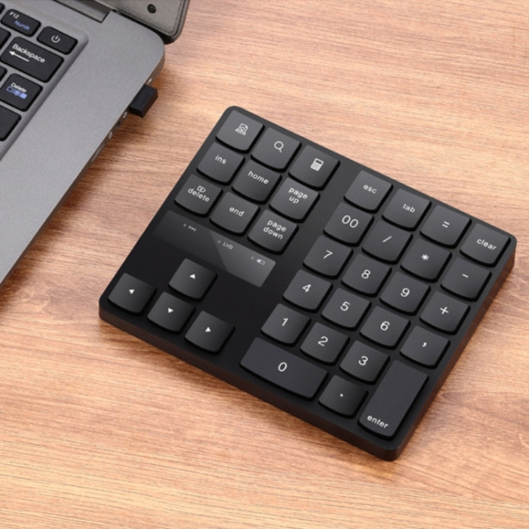 2.4G USB Wireless Numeric Keypad 35 Keys Charging Digital Keyboard Notebook Laptop Mini Numpad -  by buy2fix | Online Shopping UK | buy2fix