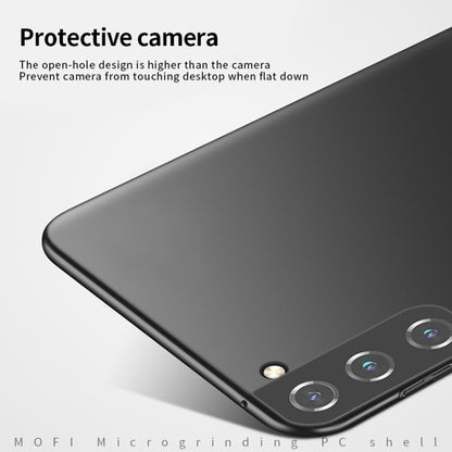 For Samsung Galaxy S21 FE MOFI Frosted PC Ultra-thin Hard Case(Black) - Samsung Accessories by MOFI | Online Shopping UK | buy2fix