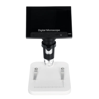 DM4 4.3 Inch LCD Digital Microscope Endoscope with Recording and Stand, HD, 720P, 1000X Zoom - Digital Microscope by buy2fix | Online Shopping UK | buy2fix