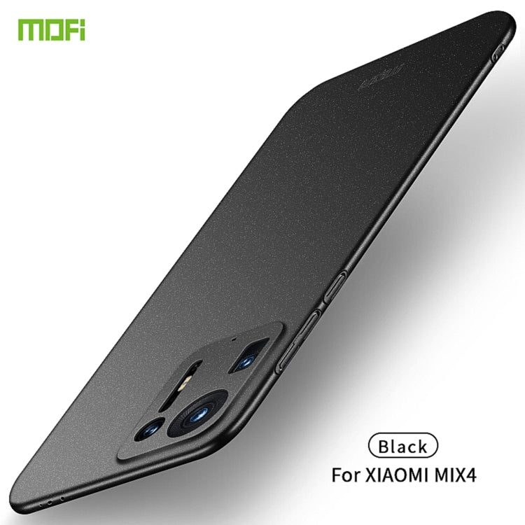 For Xiaomi Mix 4 MOFI Fandun Series Frosted PC Ultra-thin All-inclusive Case(Black) - Xiaomi Cases by MOFI | Online Shopping UK | buy2fix