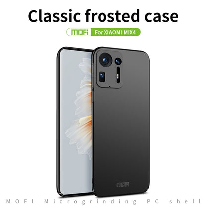 For Xiaomi Mix 4 MOFI Frosted PC Ultra-thin Hard Case(Red) - Xiaomi Cases by MOFI | Online Shopping UK | buy2fix