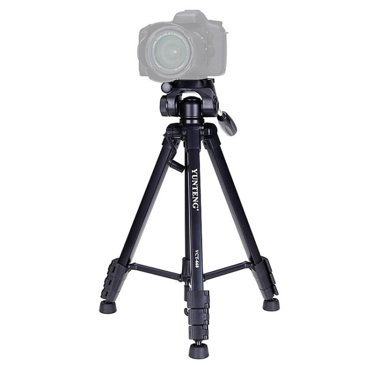 YUNTENG VCT-668 Aluminum Alloy Tripod Mount for 3 dimensional Damping Head - Tripods by YUNTENG | Online Shopping UK | buy2fix