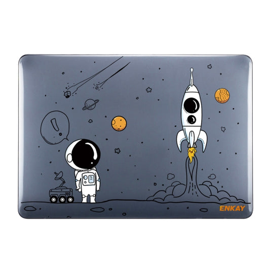 ENKAY Spaceman Pattern Laotop Protective Crystal Case for MacBook Pro 13.3 inch A2251 / A2289 / A2338 2020(Spaceman No.1) - Apple Accessories by ENKAY | Online Shopping UK | buy2fix