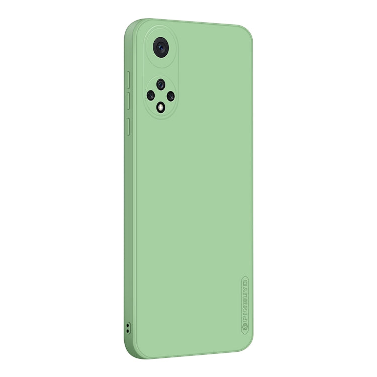 For Huawei nova 9 PINWUYO Liquid Silicone TPU Phone Case(Green) - Huawei Cases by PINWUYO | Online Shopping UK | buy2fix