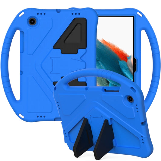 For Samsung Galaxy Tab A8 10.5 2021 X200 / X205 EVA Shockproof Tablet Case with Holder(Blue) - Samsung Accessories by buy2fix | Online Shopping UK | buy2fix
