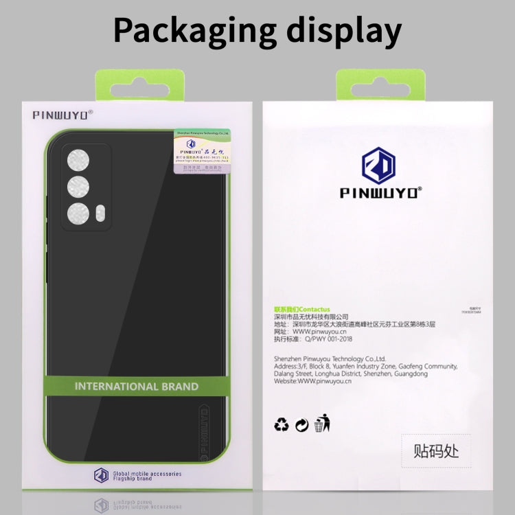 For Samsung Galaxy S22 5G PINWUYO Liquid Silicone TPU Phone Case(Blue) - Galaxy S22 5G Cases by PINWUYO | Online Shopping UK | buy2fix