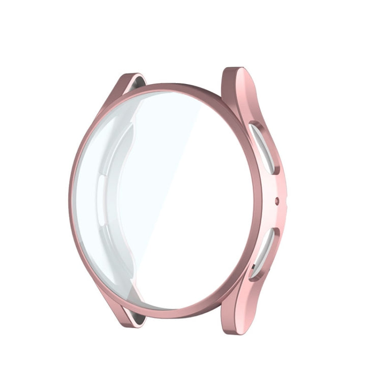 For Samsung Galaxy Watch5 40mm ENKAY Hat-Prince Full Coverage Electroplated Soft TPU Case(Pink) - Watch Cases by ENKAY | Online Shopping UK | buy2fix