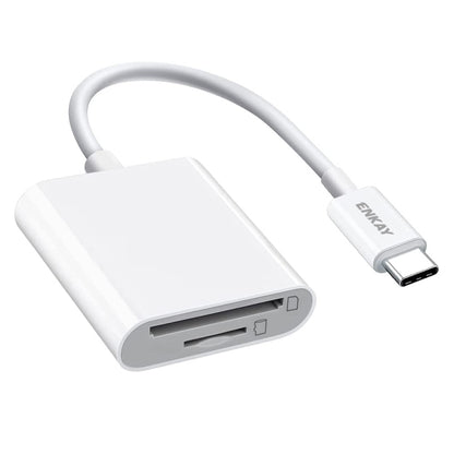 ENKAY ENK-AT117 USB-C / Type-C to SD / TF Card Reader Adapter -  by ENKAY | Online Shopping UK | buy2fix