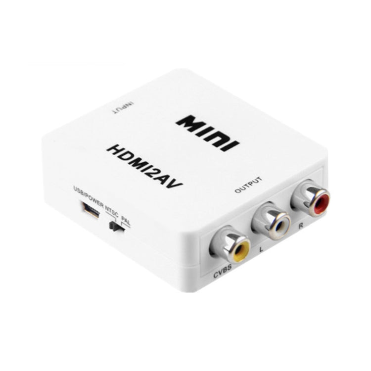 JSM Mini Size HD 1080P HDMI to AV / CVBS Video Converter Adapter - Adapter by JUNSUNMAY | Online Shopping UK | buy2fix
