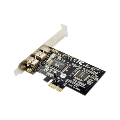 ST21 PCI-E X1 FireWire VT6308 1394A 2+1 Video Capture Card - Card Adapter by buy2fix | Online Shopping UK | buy2fix