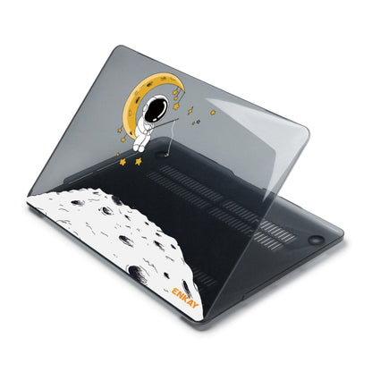 For MacBook Air 13.6 inch  A2681 ENKAY Hat-Prince Spaceman Pattern Protective Crystal Case Cover Hard Shell(Spaceman No.3) - MacBook Air Cases by ENKAY | Online Shopping UK | buy2fix