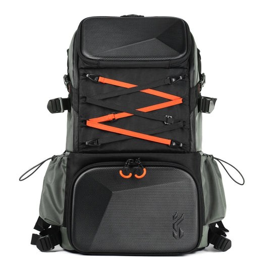 K&F CONCEPT KF13.107 Large Capacity Photography Bag Waterproof Hiking Travel DSLR Backpack with Raincover - Camera Accessories by K&F | Online Shopping UK | buy2fix