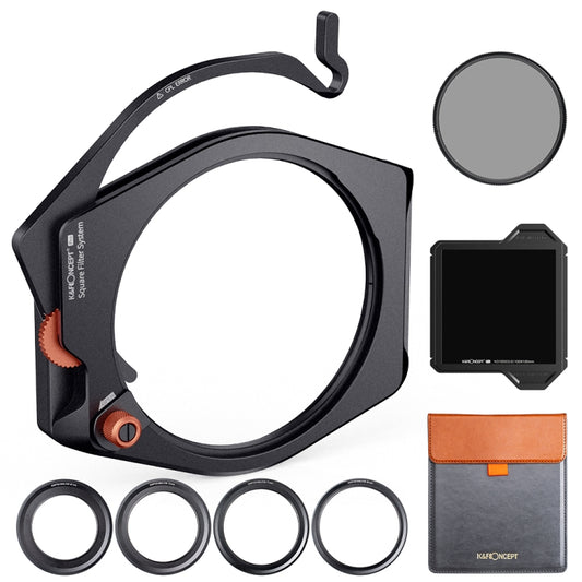 K&F CONCEPT SKU.1878 ND1000 Filter System Multi-Coated Neutral Density Filter with CPL Square Filter - Camera Accessories by buy2fix | Online Shopping UK | buy2fix