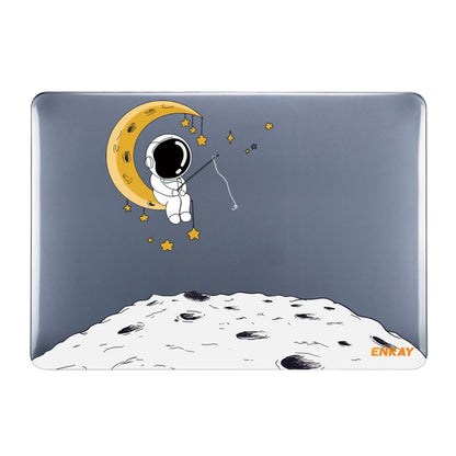 For MacBook Air 13.3 2020 A2179/A2337 ENKAY Hat-Prince 3 in 1 Spaceman Pattern Laotop Protective Crystal Case with TPU Keyboard Film / Anti-dust Plugs, Version:EU(Spaceman No.3) - MacBook Air Cases by ENKAY | Online Shopping UK | buy2fix