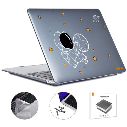 For MacBook Air 13.6 A2681 ENKAY Hat-Prince 3 in 1 Spaceman Pattern Laotop Protective Crystal Case with TPU Keyboard Film / Anti-dust Plugs, Version:EU(Spaceman No.5) - MacBook Air Cases by ENKAY | Online Shopping UK | buy2fix