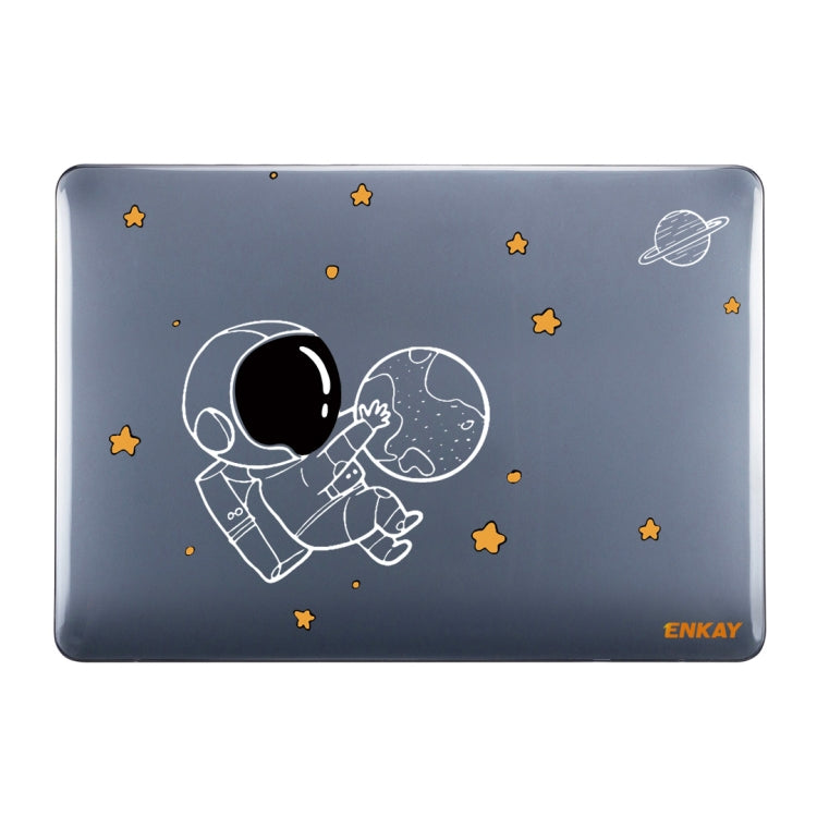 For MacBook Air 13.6 A2681 ENKAY Hat-Prince 3 in 1 Spaceman Pattern Laotop Protective Crystal Case with TPU Keyboard Film / Anti-dust Plugs, Version:EU(Spaceman No.5) - MacBook Air Cases by ENKAY | Online Shopping UK | buy2fix