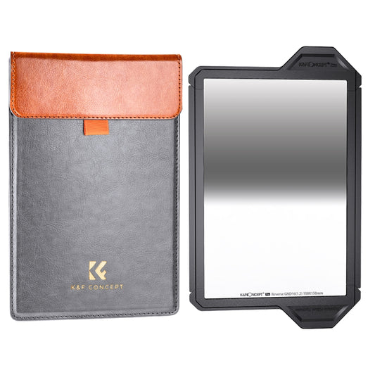 K&F CONCEPT SKU.1894 X-Pro GND16 Square Filter 28 Layer Coatings Reverse Graduated Neutral Density Filter for Camera Lens - Camera Accessories by K&F | Online Shopping UK | buy2fix