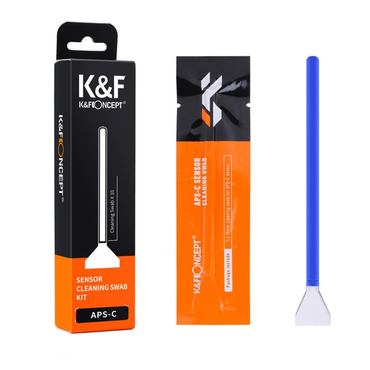 K&F CONCEPT SKU.1697 10pcs Cleaning Swabs Brush for APS-C Sensors DSLR Digital Camera - Camera Accessories by buy2fix | Online Shopping UK | buy2fix