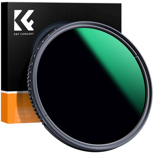 K&F CONCEPT KF01.1361 82mm Variable ND8-ND2000 ND Filter - Camera Accessories by K&F | Online Shopping UK | buy2fix