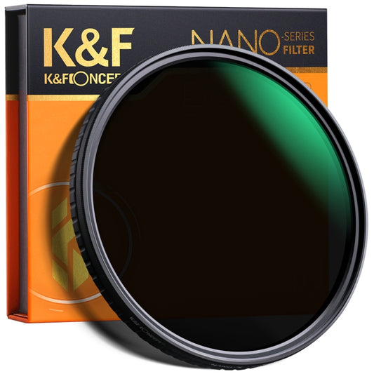 K&F CONCEPT KF01.1475 82mm Variable ND32-ND512 ND Filter 5-9 Stops HD Neutral Density Lens Filter - Camera Accessories by buy2fix | Online Shopping UK | buy2fix