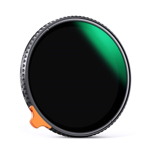 K&F CONCEPT KF01.1619 82mm ND2 To ND400 Variable Adjustable Camera Lens Filter With Orange Putter - Camera Accessories by K&F | Online Shopping UK | buy2fix