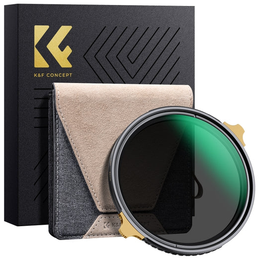 K&F CONCEPT KF01.1999 82mm Nano-X PRO Series ND2-ND32 Filter HD Ultra-Thin Copper Frame 36-Layer Coating Anti-Reflection Green Film - Camera Accessories by K&F | Online Shopping UK | buy2fix
