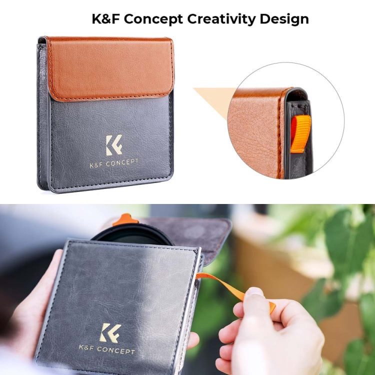 K&F CONCEPT KF01.2012 Nano-X Series 82mm ND3~ND1000 Ultra-thin Adjustable ND Filter HD Anti-Reflection Green Film With Lever - Camera Accessories by K&F | Online Shopping UK | buy2fix
