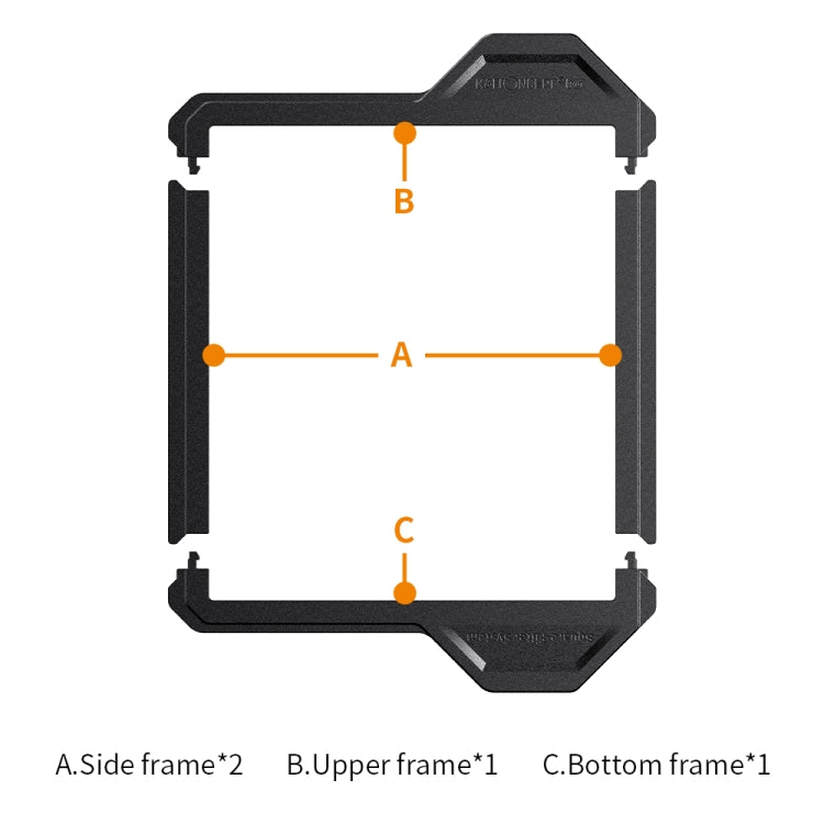 K&F CONCEPT KF31.038 2 in 1 Nano-X Pro Series 100 x 100mm Lens Protection Bracket - Camera Accessories by K&F | Online Shopping UK | buy2fix