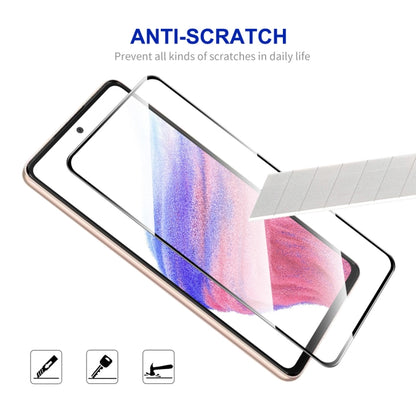 For Samsung Galaxy A54 5G 5pcs ENKAY Hat-Prince Full Glue 0.26mm 9H 2.5D Tempered Glass Full Film - Galaxy Tempered Glass by ENKAY | Online Shopping UK | buy2fix