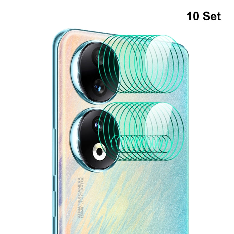 For Honor 90 10Sets ENKAY Hat-Prince 9H Rear Camera Lens Tempered Glass Film - Honor Tempered Glass by ENKAY | Online Shopping UK | buy2fix