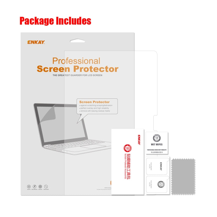 For MacBook Air 15.3 A2941 ENKAY Hat-Prince Clear HD PET Laptop Screen Protector - Screen Protectors by ENKAY | Online Shopping UK | buy2fix