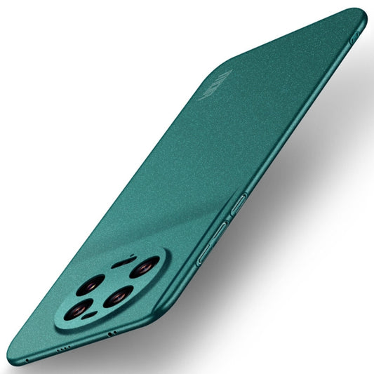 For Xiaomi 13 Ultra MOFI Fandun Series Frosted PC Ultra-thin All-inclusive Phone Case(Green) - Xiaomi Cases by MOFI | Online Shopping UK | buy2fix