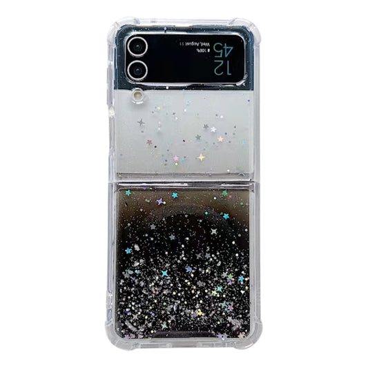 For Samsung Galaxy Z Flip4 Magsafe Glitter TPU Phone Protective Case(Black) - Galaxy Z Flip4 5G Cases by buy2fix | Online Shopping UK | buy2fix