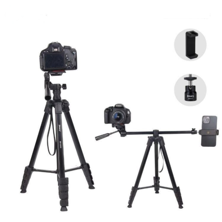 JMARY KP2209 Horizontal Extension Rod Cell Phone Camera Folding Tripod Stand - Tripods by Jmary | Online Shopping UK | buy2fix