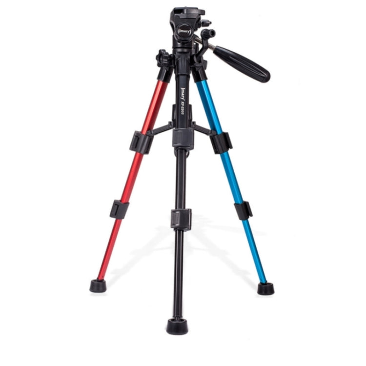 JMARY KP-2203 Portable Aluminum Alloy Telescopic SLR Camera Phone Photography Tripod(Black) - Tripods by Jmary | Online Shopping UK | buy2fix