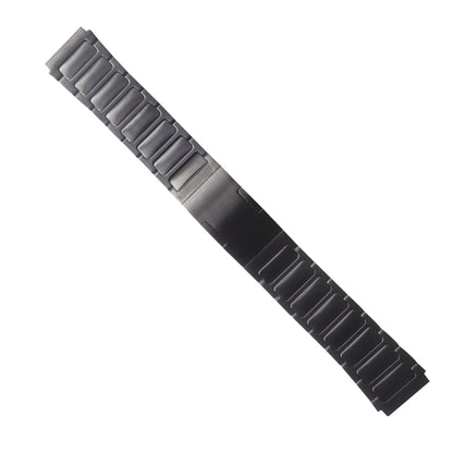 For Garmin Forerunner 255 22mm I-Shaped Titanium Alloy Watch Band(Grey) - Watch Bands by buy2fix | Online Shopping UK | buy2fix