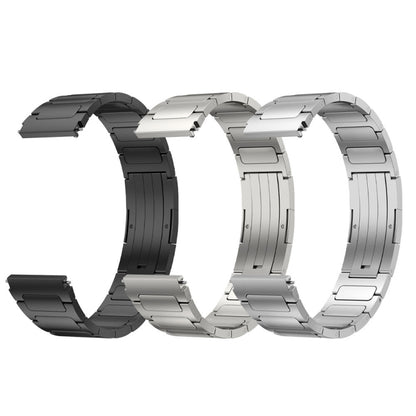 For Xiaomi MI Watch S1 22mm I-Shaped Titanium Alloy Watch Band(Sliver) - Watch Bands by buy2fix | Online Shopping UK | buy2fix