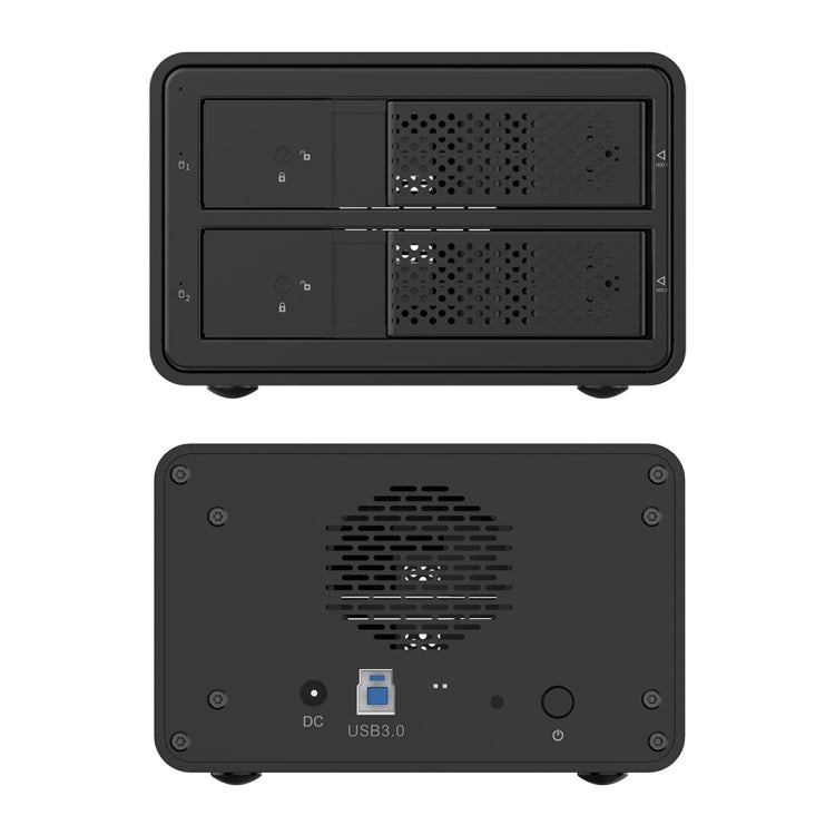 ORICO 9528U3 3.5-Inch External Hard Drive Enclosure(Black) - HDD Enclosure by ORICO | Online Shopping UK | buy2fix