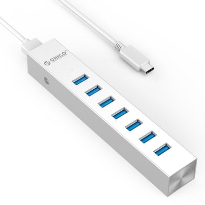 ORICO ASH7-U3 Aluminum Alloy 7 Ports USB 3.0 HUB - USB 3.0 HUB by ORICO | Online Shopping UK | buy2fix