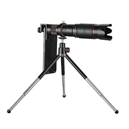 Universal External 36X Zoom Telephoto Phone Telescope Lens with Tripod Mount & Mobile Phone Clip & Bluetooth Remote Controller - Telescope & Microscope by buy2fix | Online Shopping UK | buy2fix