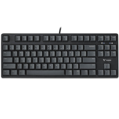 Rapoo V860 Desktop Wired Gaming Mechanical Keyboard, Specifications:87 Keys(Red Shaft) - Wired Keyboard by Rapoo | Online Shopping UK | buy2fix
